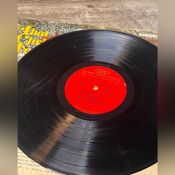 Christmas Vinyl Record Lot - Frosty The Snowman, That Christmas Feeling, Santa - Picture 5 of 5